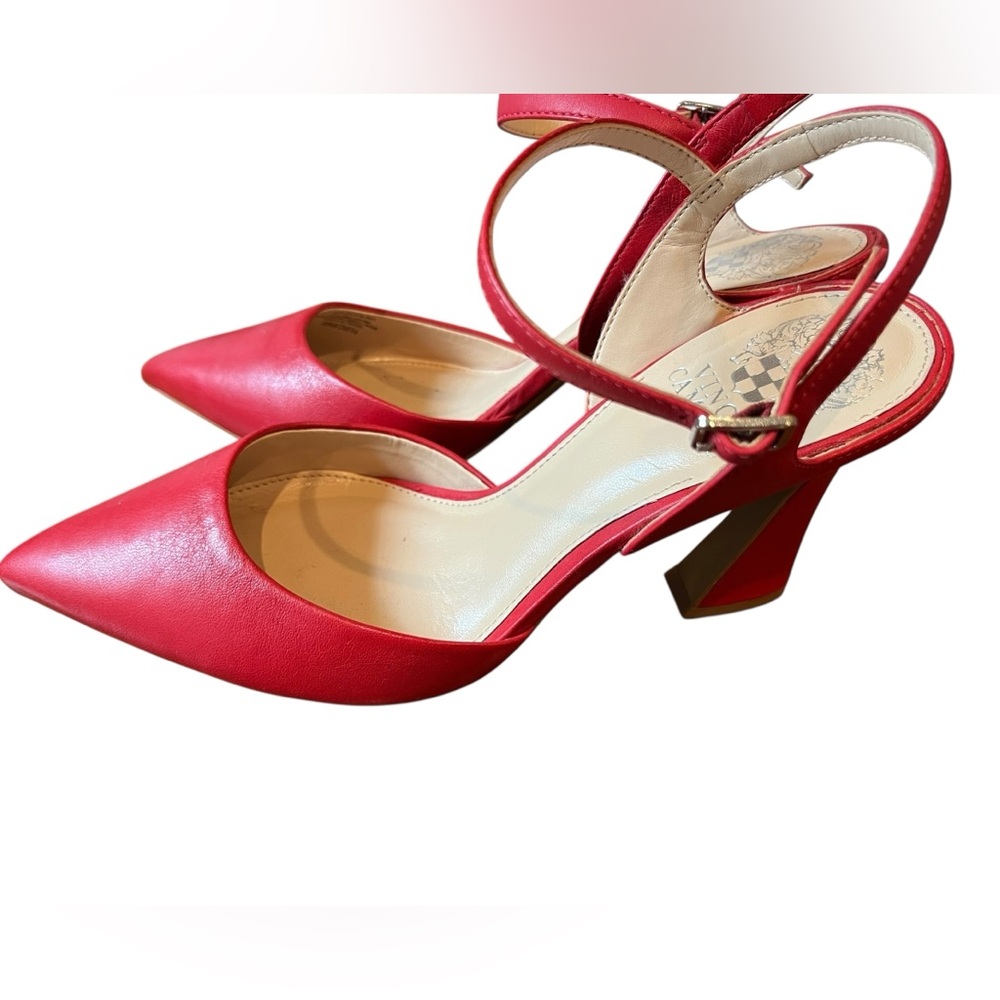 Vince Camuto Red Heeled Sandals